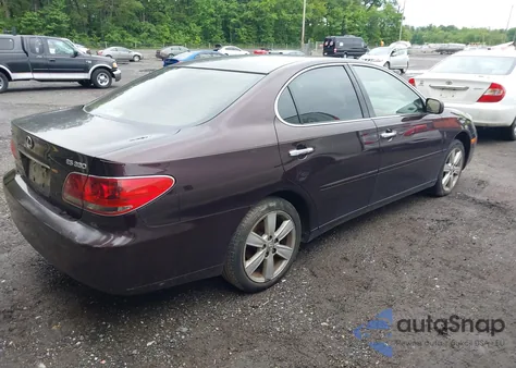 2006 Lexus Es 330 z USA, uszkodzony, nr VIN JTHBA30G365160405